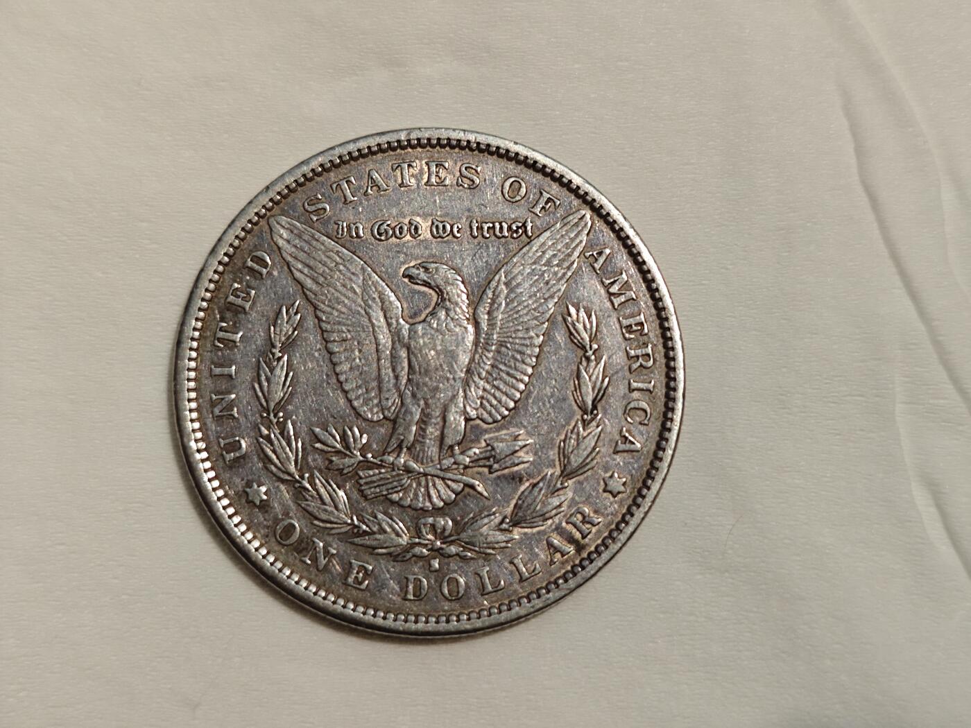 美国 银币 摩根 1美元 1890年 XF品