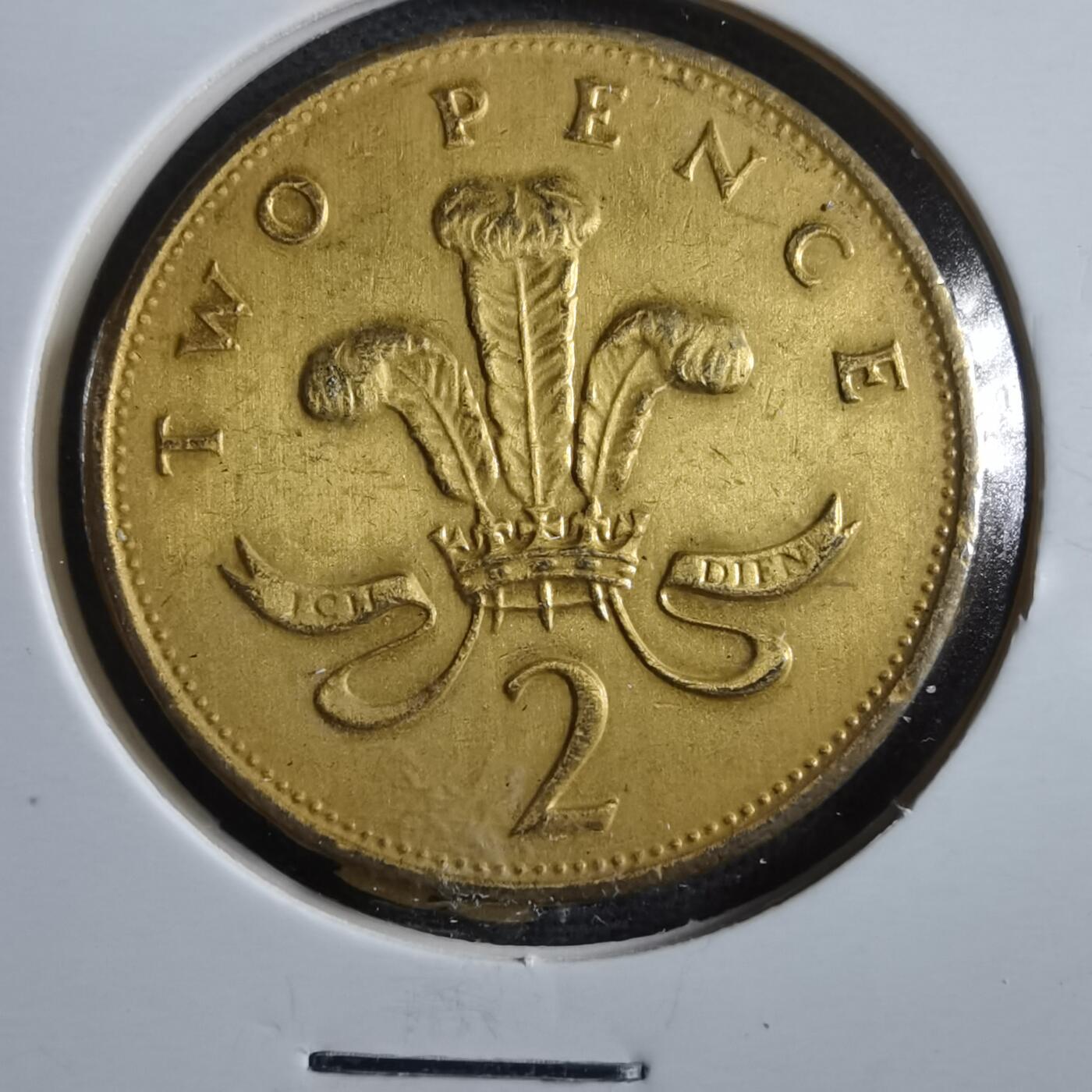 沼泽如烟--第906场 英国1989年2便士