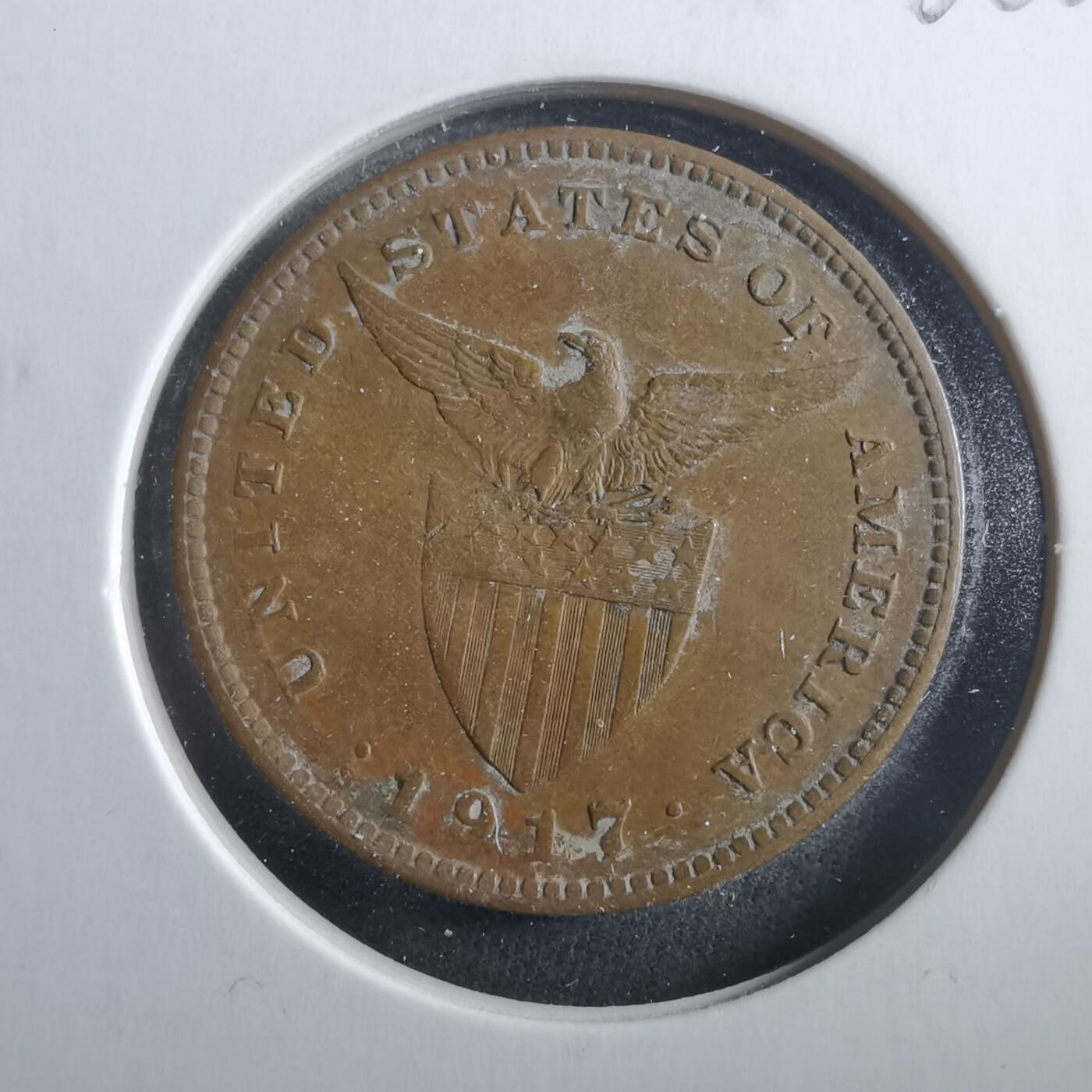 沼泽如烟--第906场 菲律宾1917年一分