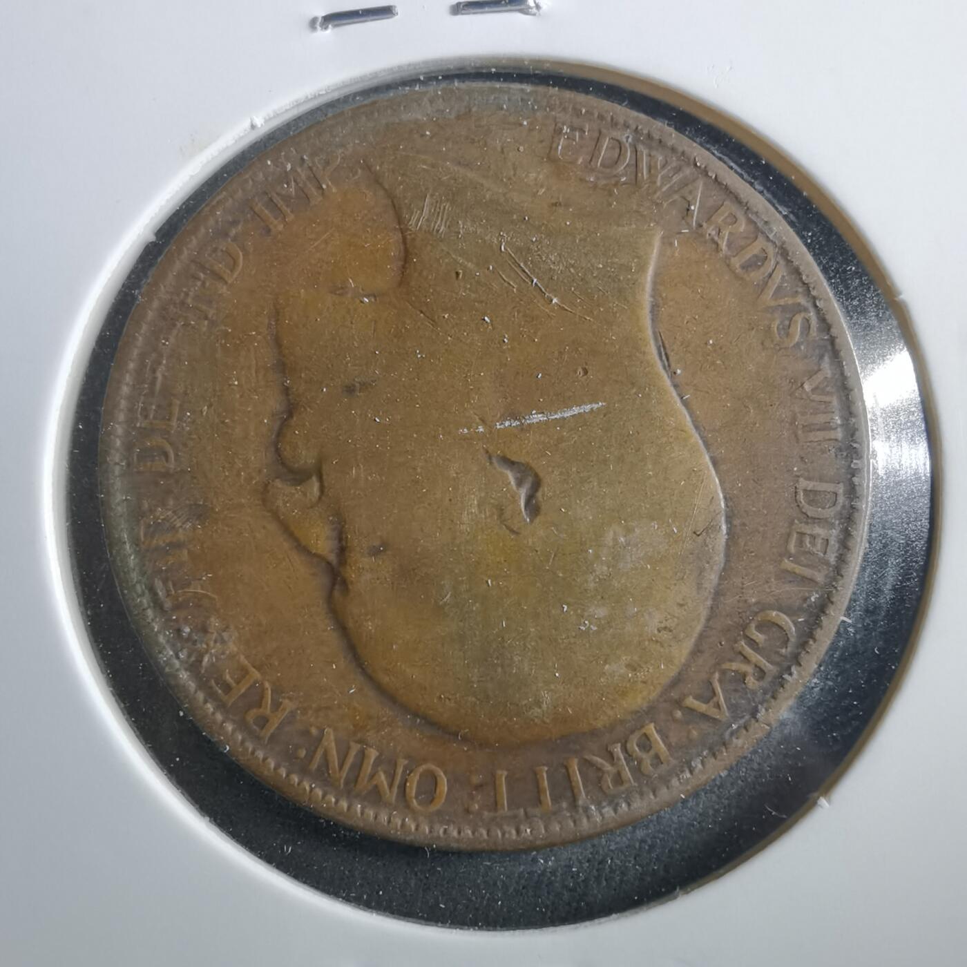 沼泽如烟--第906场 英国1906年1便士