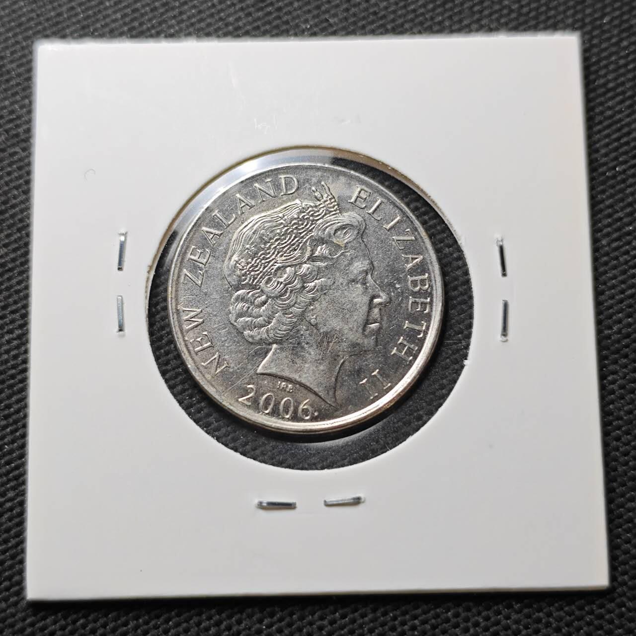 KK钱币收藏小铺  第371场  2月预留时间 周末发货  新西兰50分