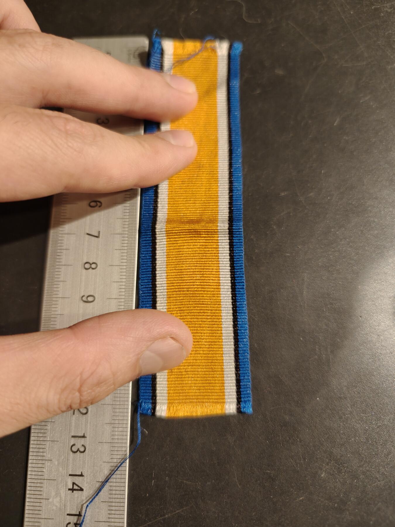 老王徽章第163期 13-15日三场连拍 16日统一发货  13、14日结束后可寄存 英国一战纪念绶带 12cm 