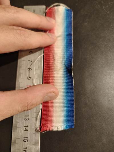 老王徽章第163期 13-15日三场连拍 16日统一发货  13、14日结束后可寄存 - 英国一战之星绶带  14cm 