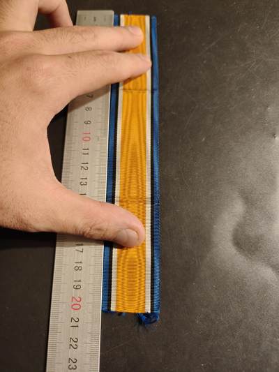 老王徽章第163期 13-15日三场连拍 16日统一发货  13、14日结束后可寄存 - 英国一战纪念章绶带       20cm 