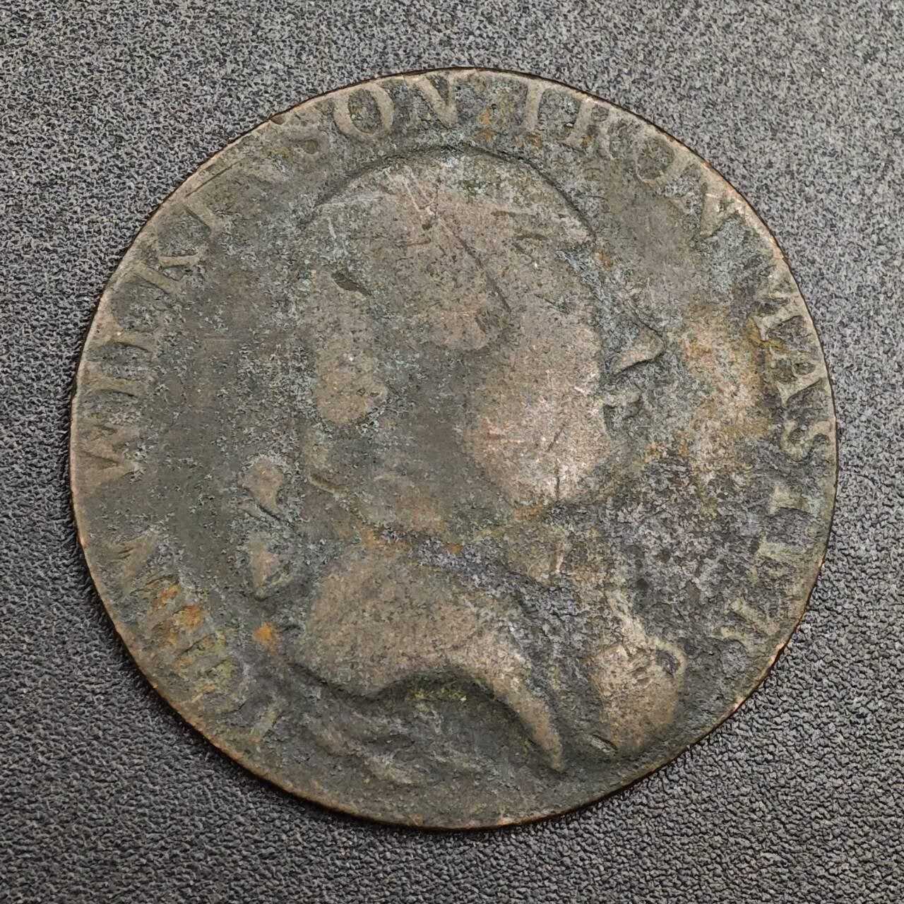 【淘币小摊】限时拍第七百九十七拍  老铜币场  满百包邮可预留两周  周一统一发货  英国半便士铜币代币