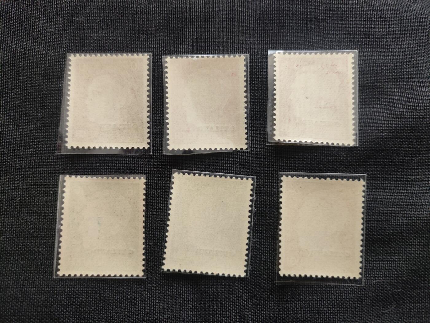 时顺第二十五拍 铭记历史，珍爱和平  德三元首头像中面值邮票一组