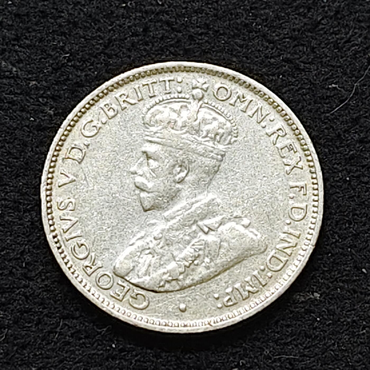 【全场包邮】纯粹捡漏拍478场（免费代拍第15场） 澳大利亚1936年乔治五世6便士银币