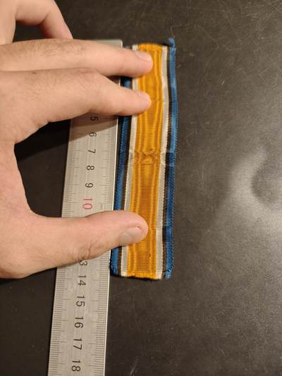 老王徽章第163期 13-15日三场连拍 16日统一发货  13、14日结束后可寄存 - 英国一战纪念绶带 14cm 