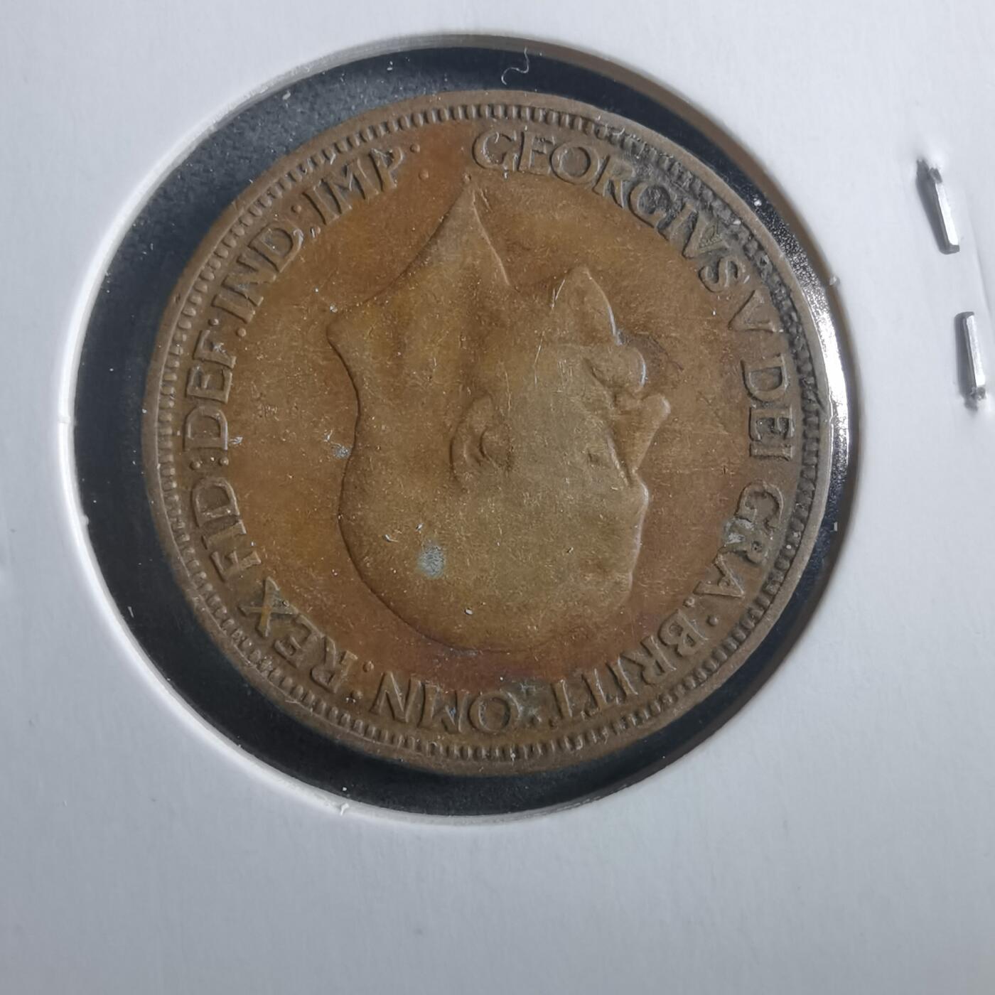 沼泽如烟--第906场 英国1936年半便士