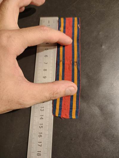 老王徽章第163期 13-15日三场连拍 16日统一发货  13、14日结束后可寄存 - 英国二战缅甸之星绶带    14cm 