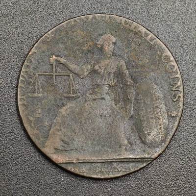 【淘币小摊】限时拍第七百九十七拍  老铜币场  满百包邮可预留两周  周一统一发货  - 英国半便士铜币代币