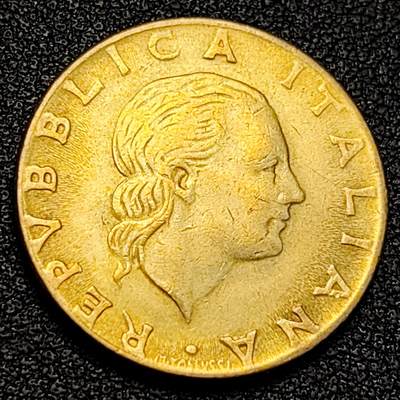 泉币菌-第129场-精品福利场（本场拍品多，请提前出价） - 1979意大利200里拉铜币 直径24mm 