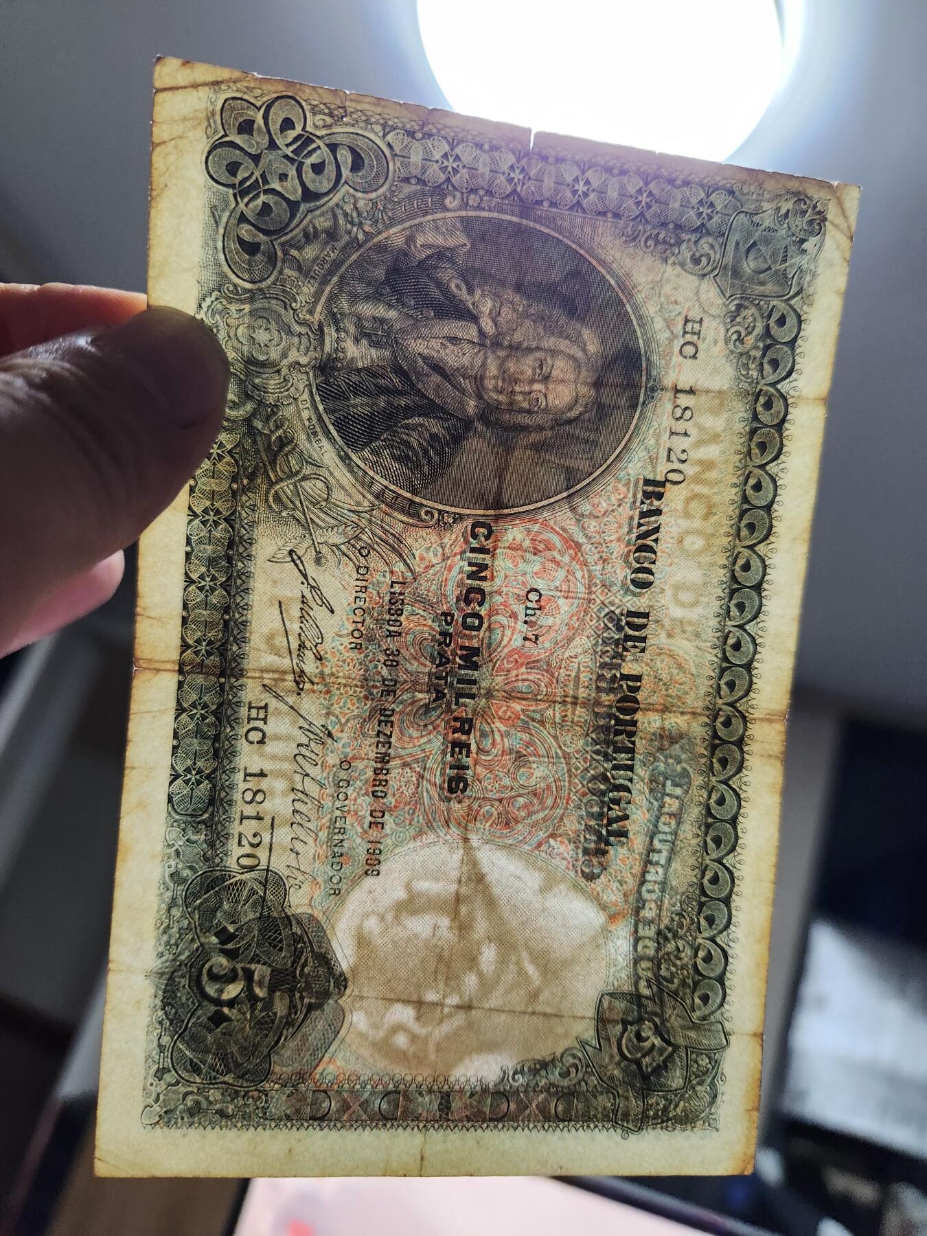 11月16号晚上8点 外国纸币自动截拍第60场 葡萄牙珍稀品