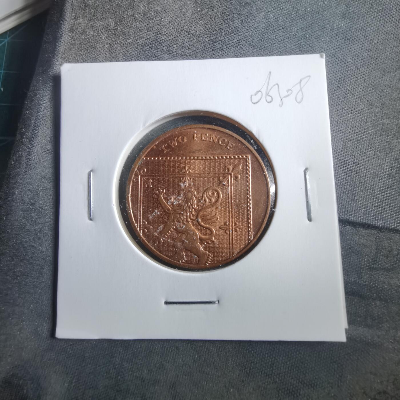 沼泽如烟--第906场 英国2008年2便士