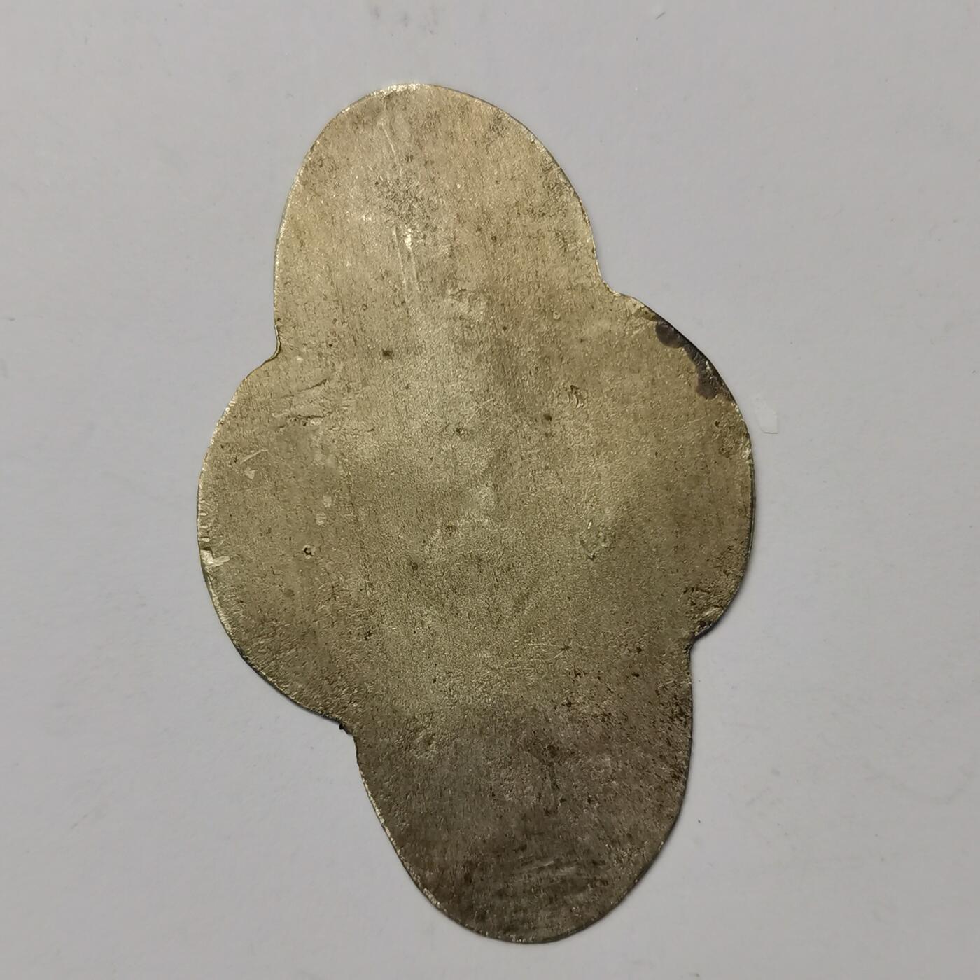 藏珍品阁专场80期 民国老银全手工雕刻牌