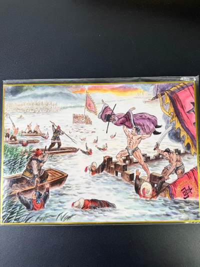 NO.15 好又多金牌大场，双11狂欢继续！每周一站式配齐，方便凑单！（周6晚8点截拍，卖家送拍0抽成！） - 【1/8首编亲签】山河潮玩 侠哥亲签 三败高太尉 A4色纸大卡