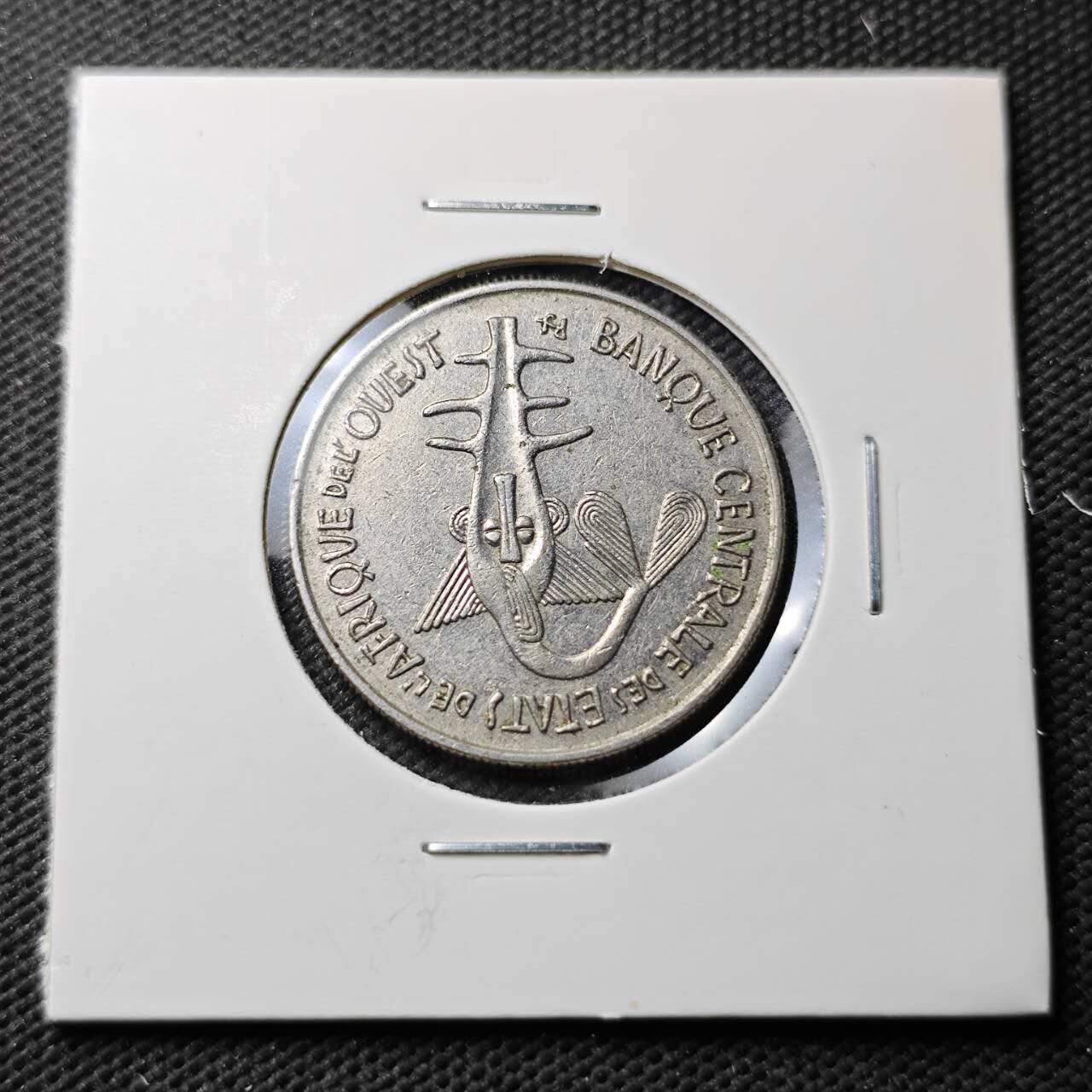 KK钱币收藏小铺  第371场  2月预留时间 周末发货  西非100法郎