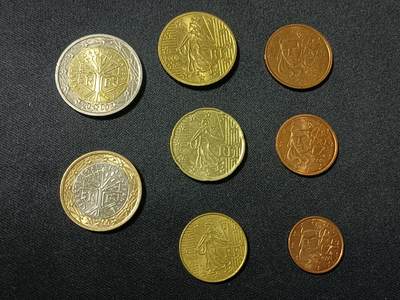 【游宝拍卖】乙巳蛇年90期 全场包邮 第三季收官场 - 法国🇫🇷欧元 1999-2000年