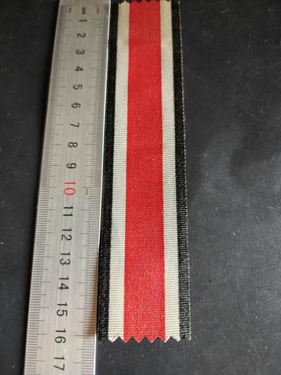 老王徽章第163期 13-15日三场连拍 16日统一发货  13、14日结束后可寄存 -  德三二铁绶带 16cm