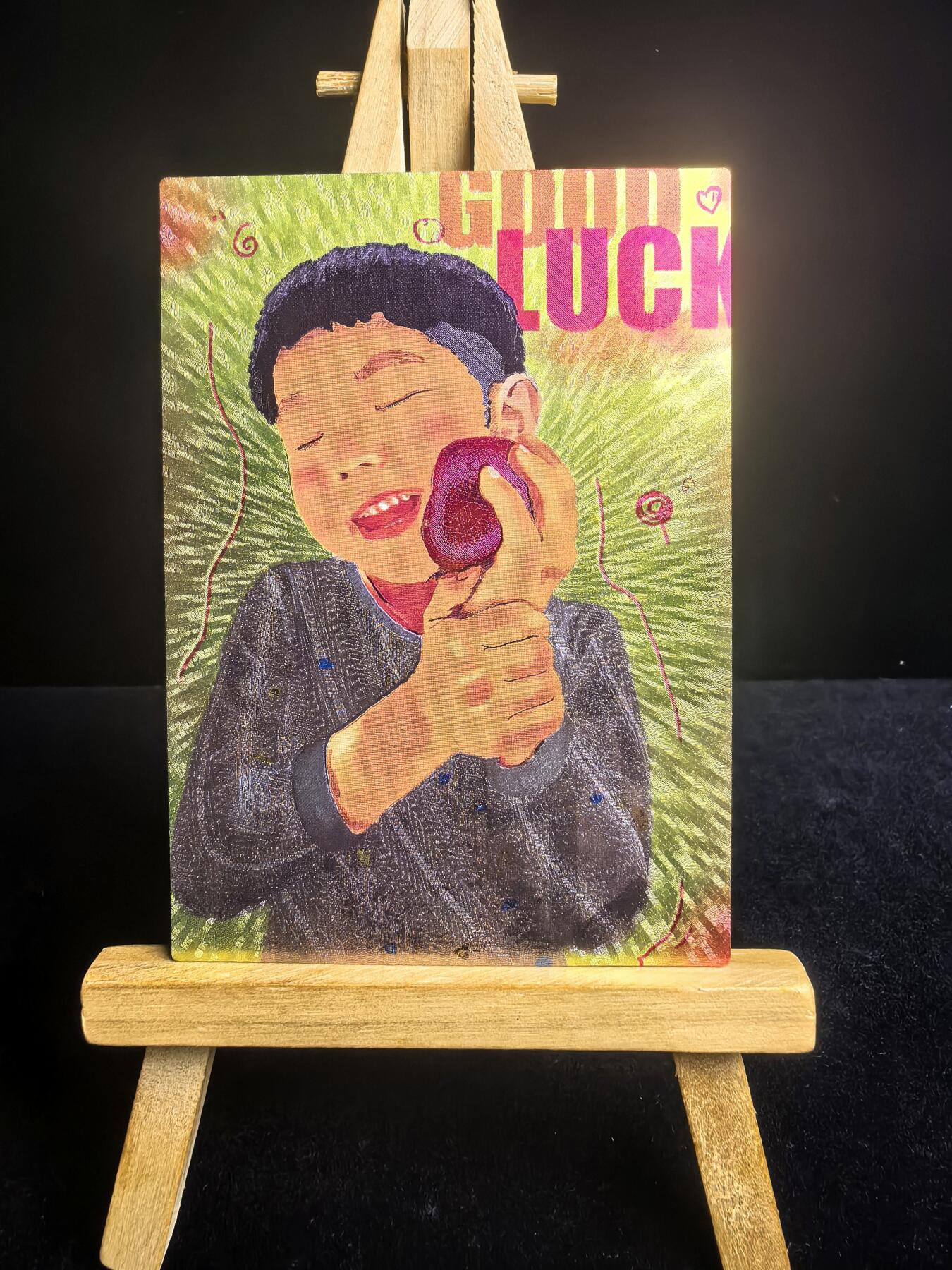 无佣金 不寄存 不收拍 链接少 我只是一个小小的卡牌收藏玩家   需要多宫大佬请私聊 部分卡牌设有底价（不想玩的那么累，即使有底价也会比市场价便宜的多，懂的自然懂） 拒绝小号抬价 大家放心拍 所有拍品部分套有卡膜 部分卡牌多宫 自制卡牌 不包厂瑕 放大镜 品控 勿拍 流拍商品会循环 感谢大家支持 留个关注 不定时上新 谢谢 奇点卡牌 ◤满赠 积分兑换◥  大侄子粗闪