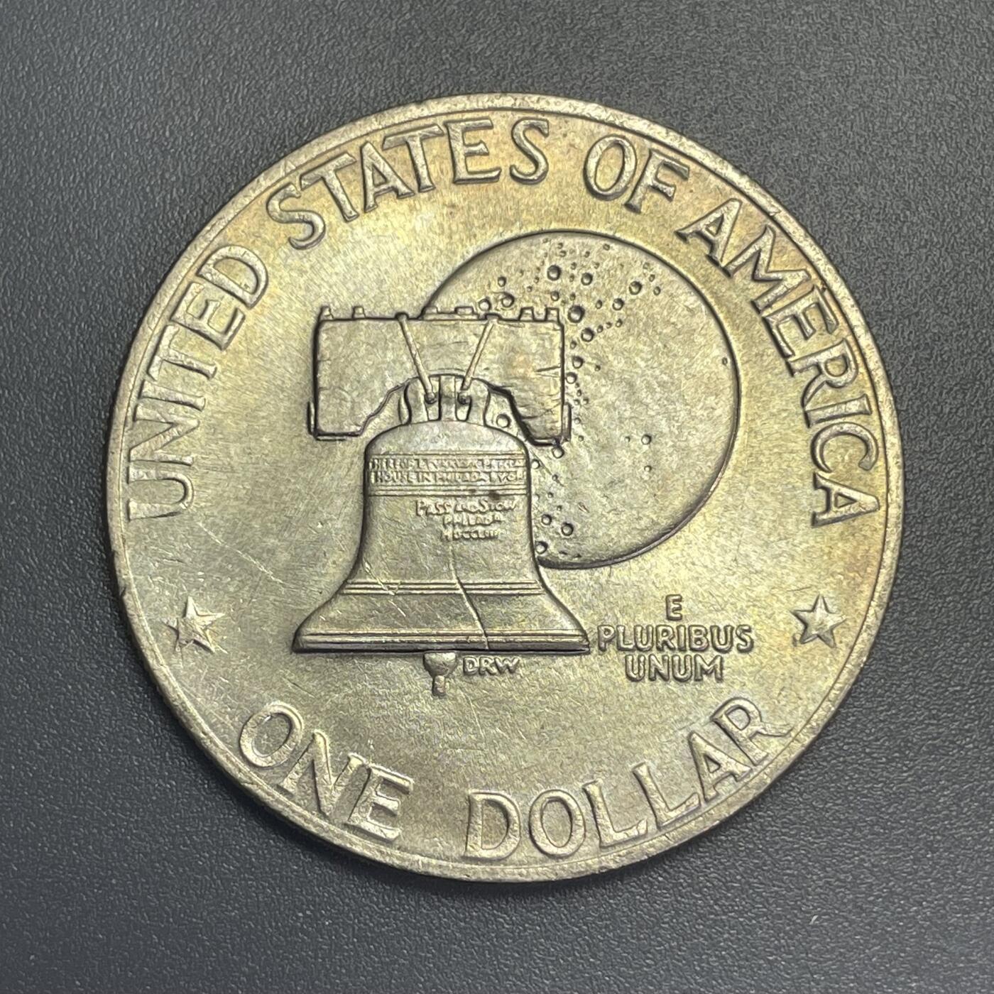 回流1115 全新美国1976年建国百年一美元纪念币