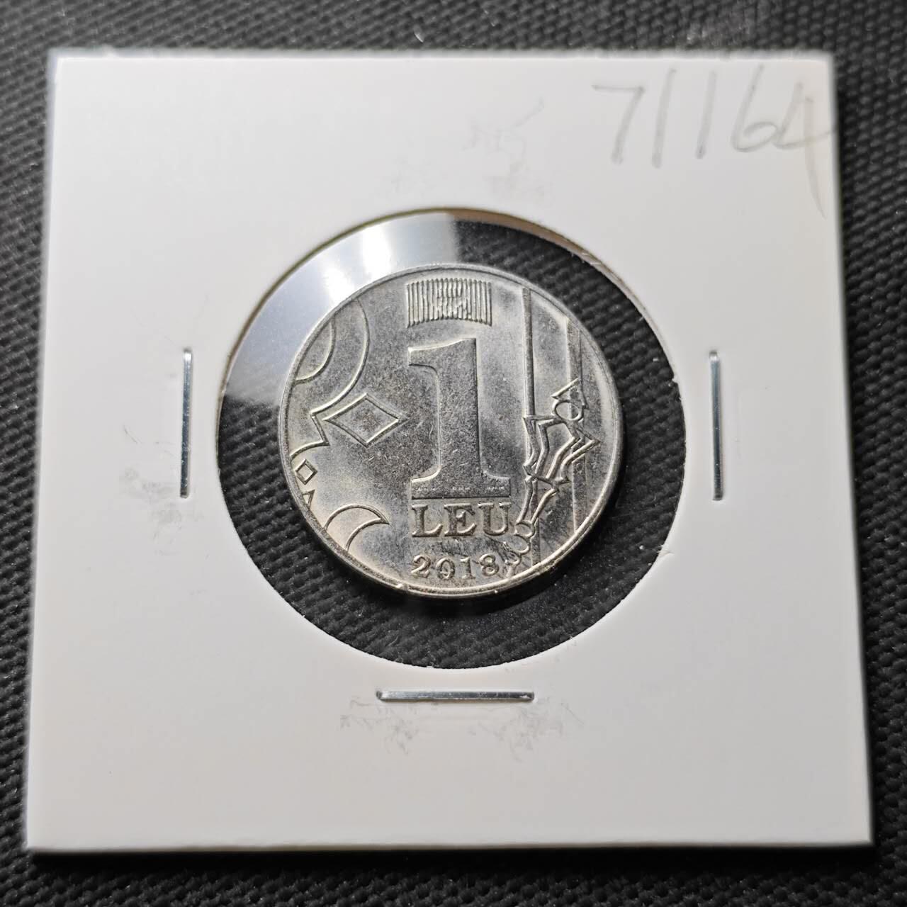 KK钱币收藏小铺  第371场  2月预留时间 周末发货  摩尔多瓦1列伊