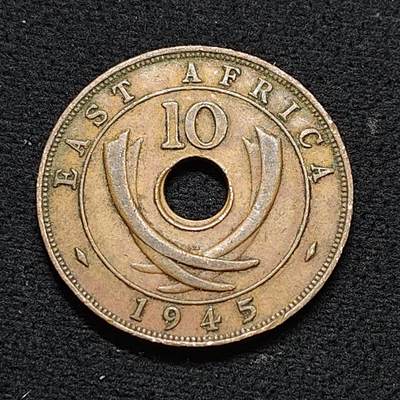 【全场包邮】纯粹捡漏拍478场（免费代拍第15场） - 英属东非1945年乔治六世1便士铜币
