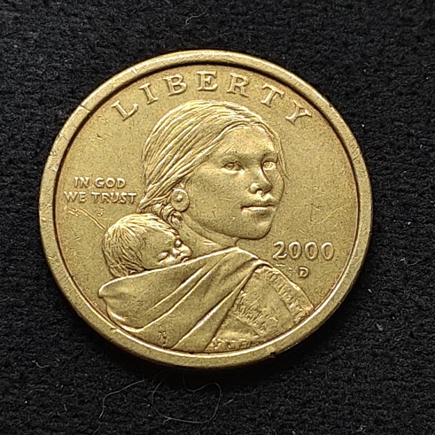 【全场包邮】纯粹捡漏拍478场（免费代拍第15场） 美国2000年萨卡维亚少数族裔1元