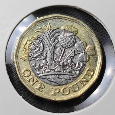 KK钱币收藏小铺  第371场  2月预留时间 周末发货 -  英国1镑双色币