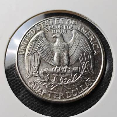 KK钱币收藏小铺  第371场  2月预留时间 周末发货 -  1996美国25分 好品