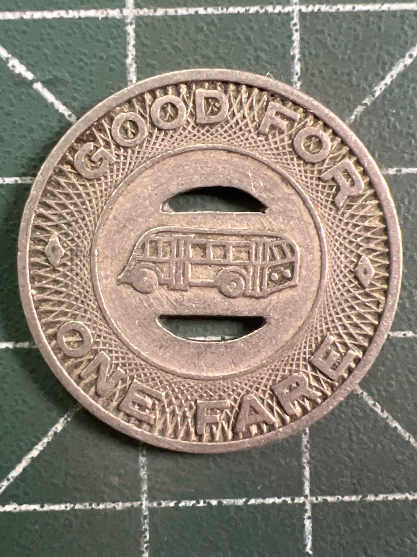 第1048 硬币专场 （无押金，捡漏，全场50包邮，偏远地区除外，接收代拍业务，本店十天发一次货） 公交代用币