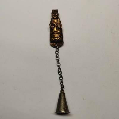 藏珍品阁专场80期 - 清代老银鎏金仙人