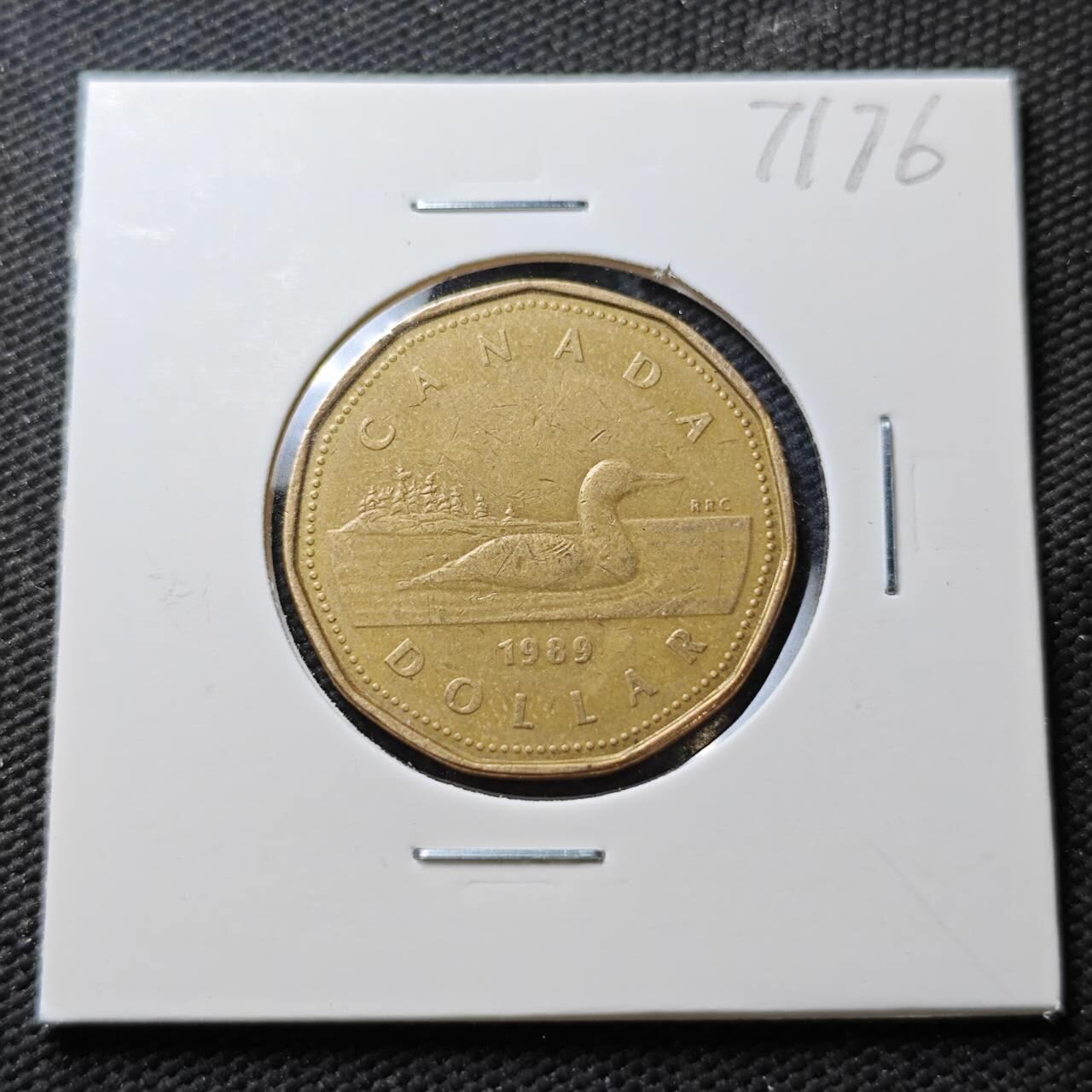 KK钱币收藏小铺  第371场  2月预留时间 周末发货  加拿大1元