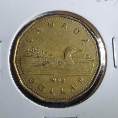 沼泽如烟--第906场 - 加拿大1993年一元