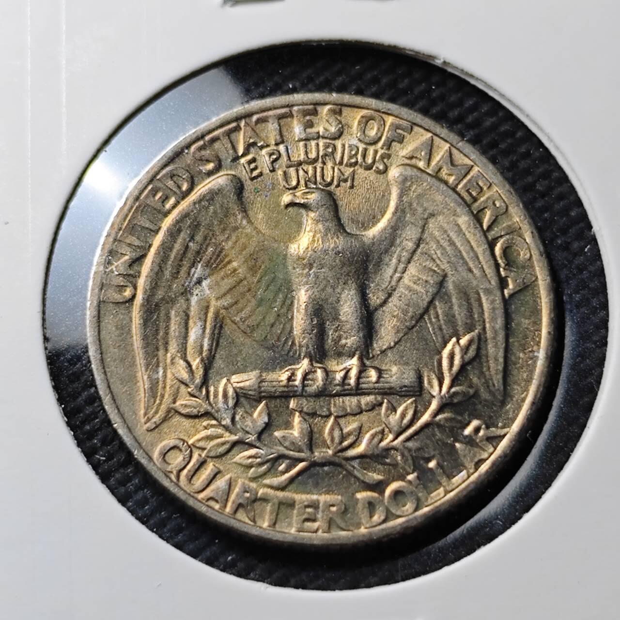 KK钱币收藏小铺  第371场  2月预留时间 周末发货  1965美国25分