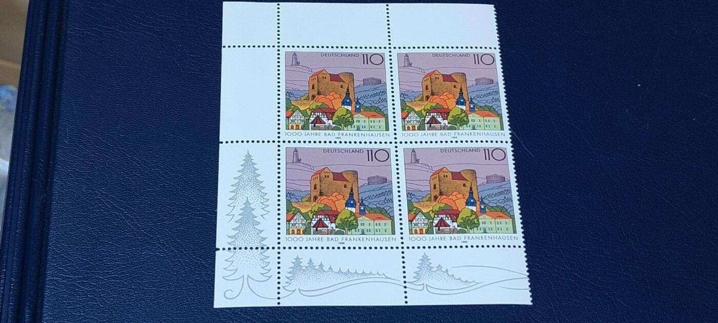 德国邮票专场，都是四方联