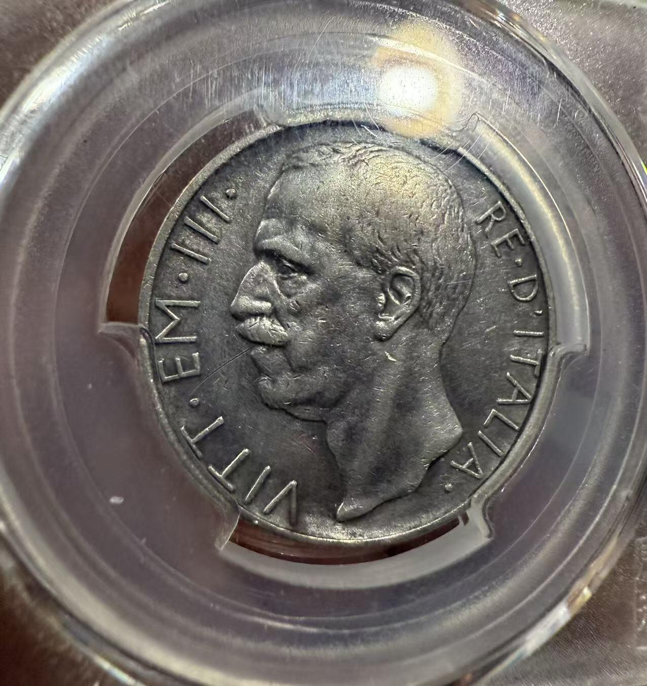 七河·世界币章小拍（总第27期） 意大利王国10里拉银币