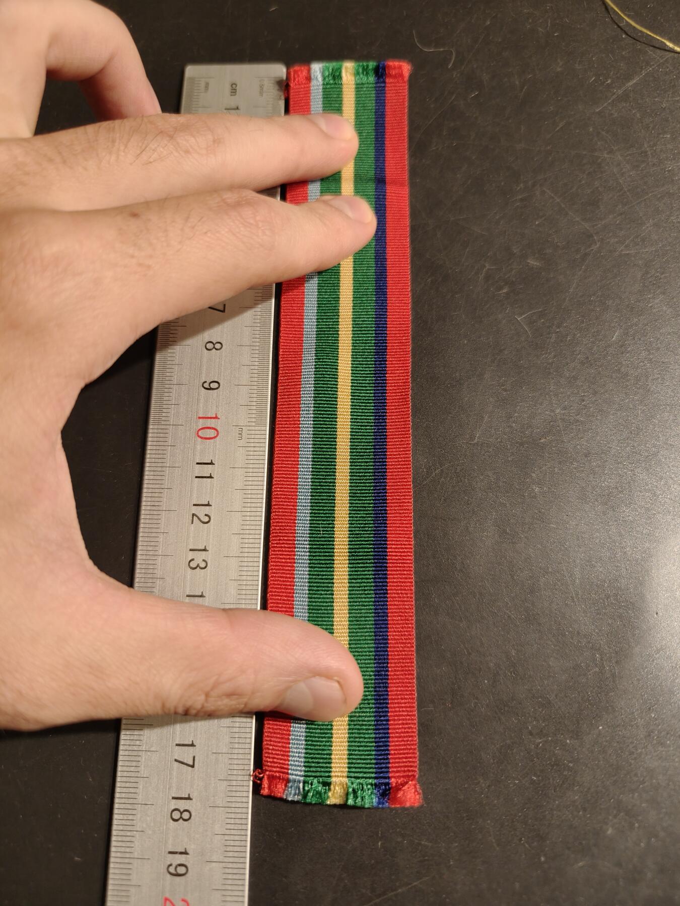 老王徽章第163期 13-15日三场连拍 16日统一发货  13、14日结束后可寄存  英国二战太平洋之星绶带   18cm