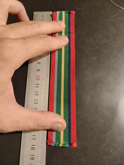 老王徽章第163期 13-15日三场连拍 16日统一发货  13、14日结束后可寄存 -  英国二战太平洋之星绶带   18cm