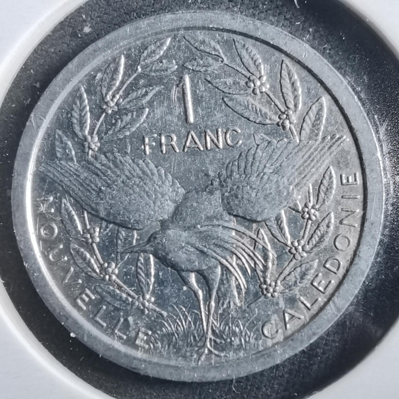 沼泽如烟--第906场 法属新喀里多尼亚1988年1法郎