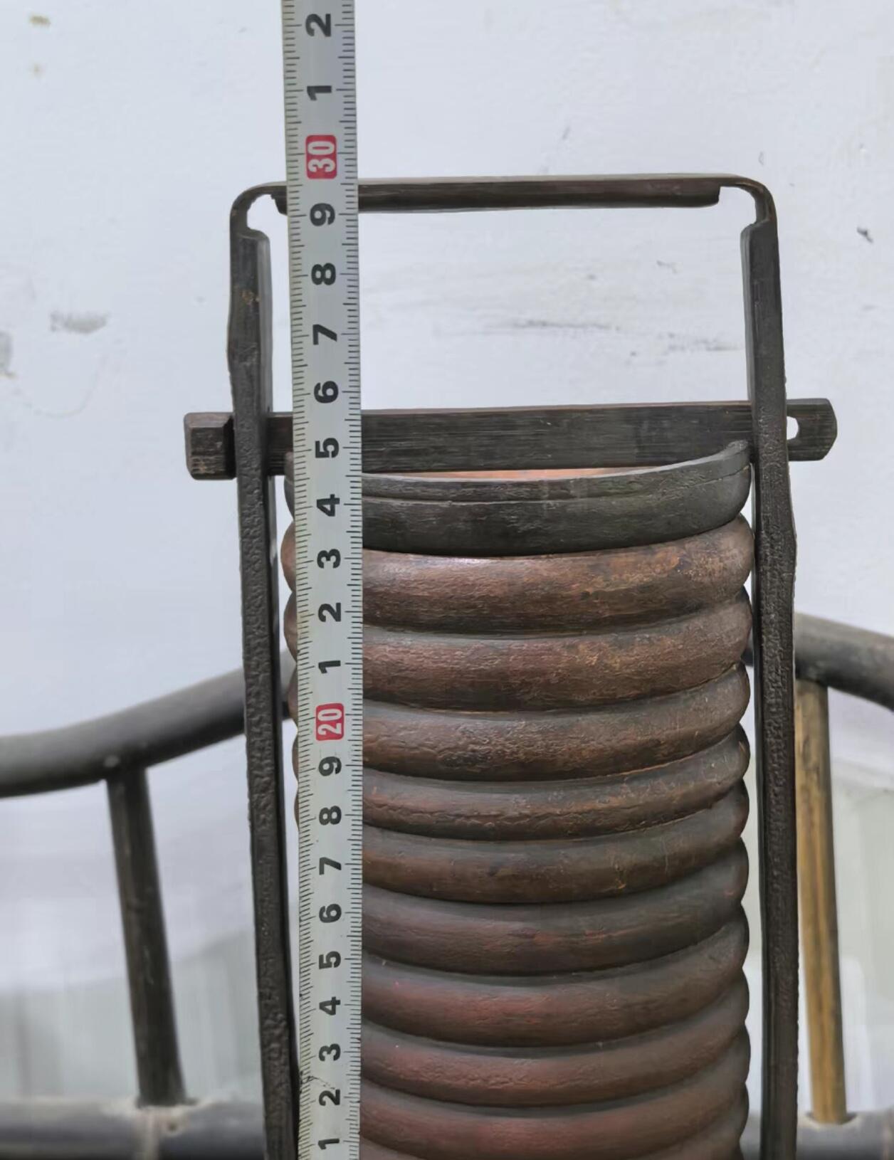 兰馨堂古玩杂项专场 木雕老竹雕提篮盒文盒 