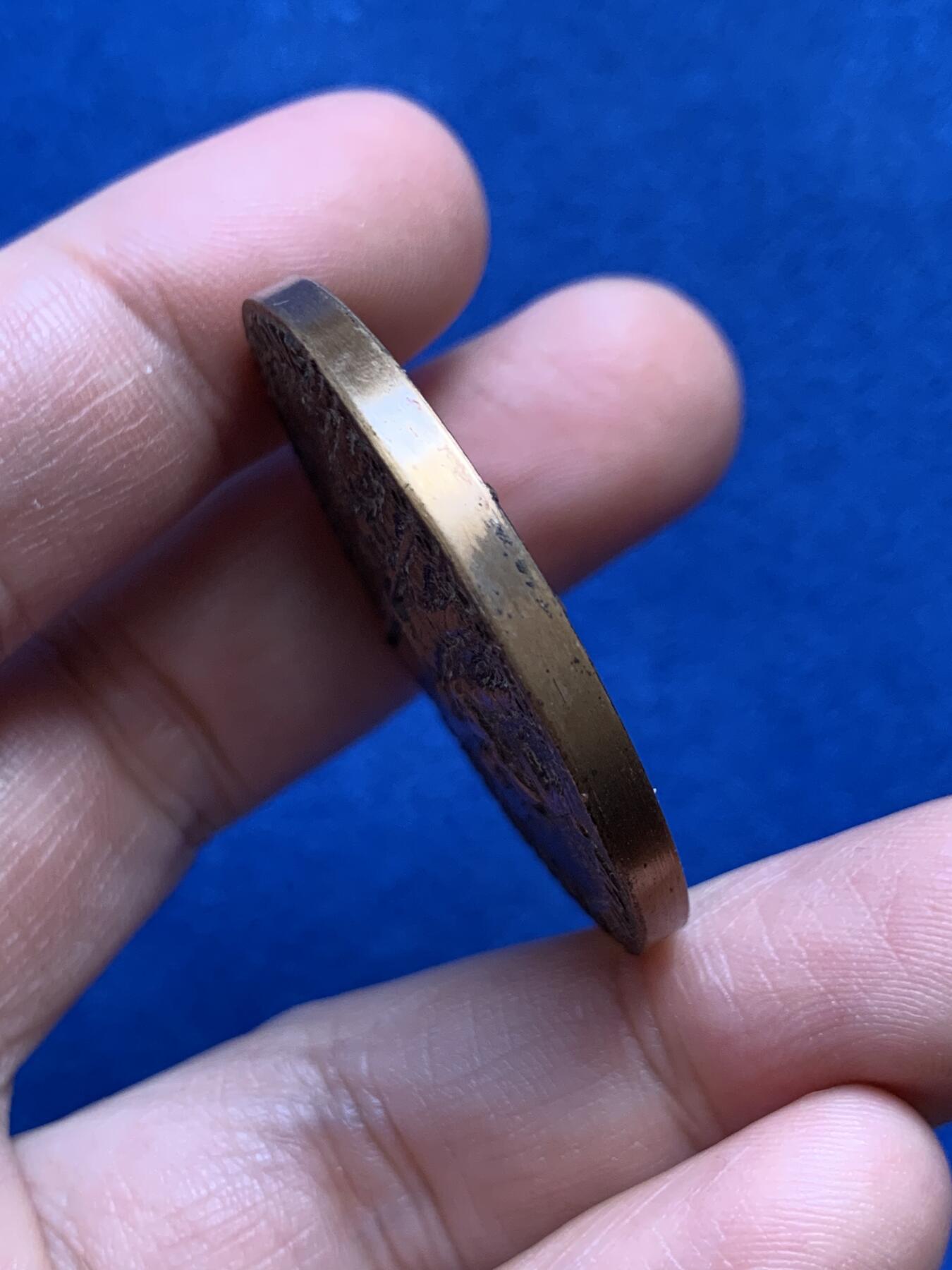 《竞宝斋》第438场 周日，周一，周二 3场连拍 （全场包邮） 1945-1985意大利全国解放日纪念章 抵抗运动40周年纪念 34.9克 40.2mm