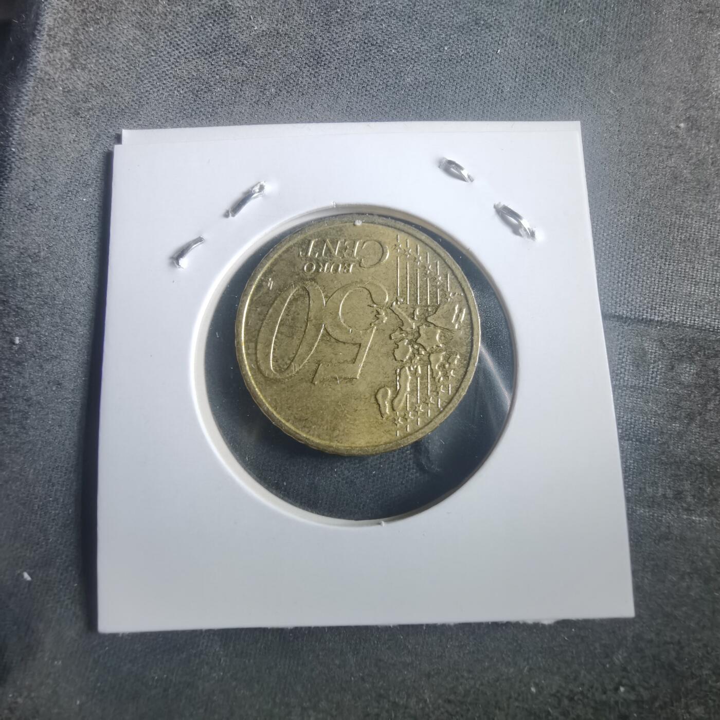 沼泽如烟--第904场 2002年50欧分