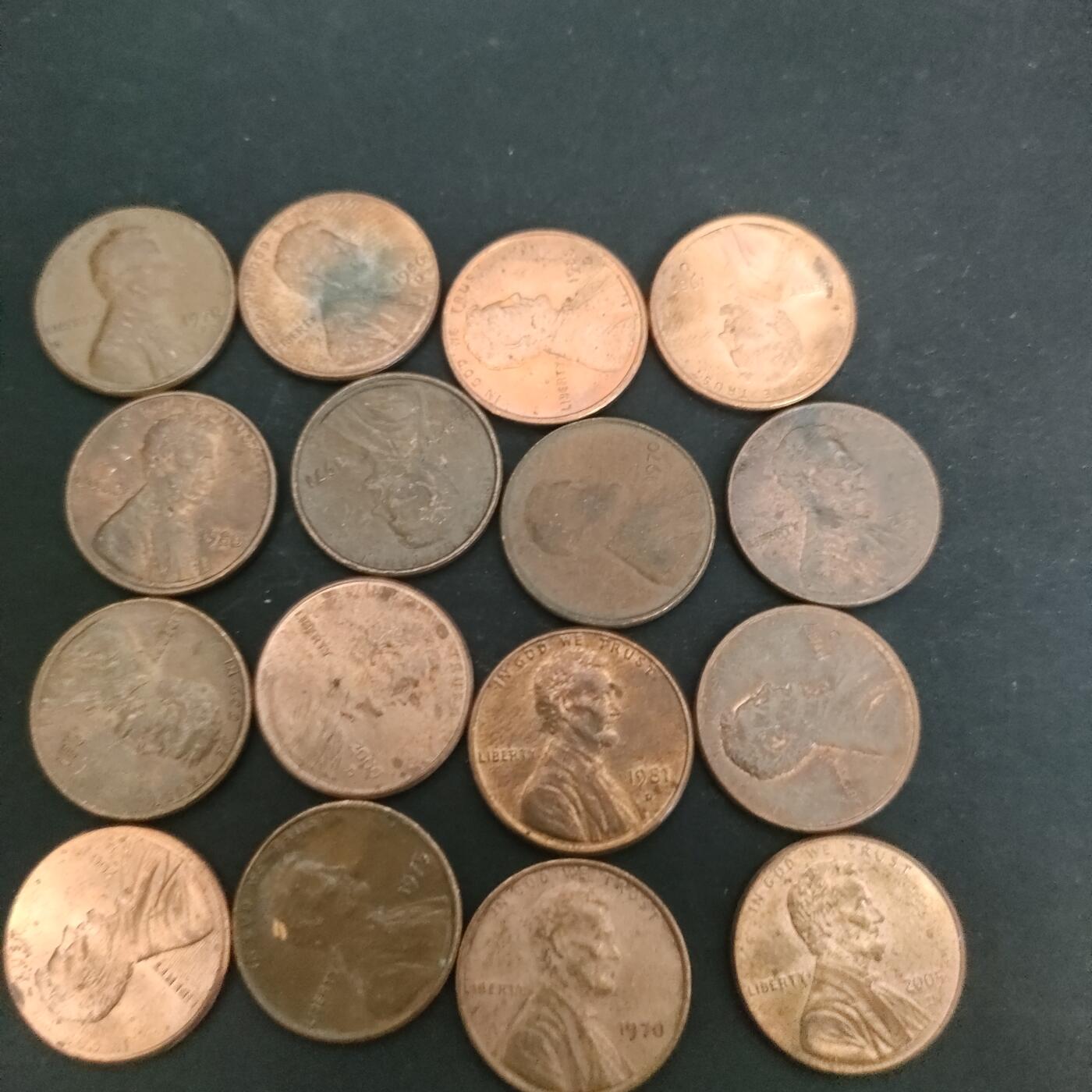 猩哥外币小铺➨【第202场】 一美分16个