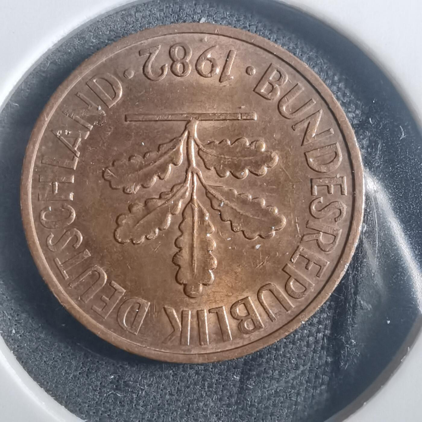 沼泽如烟--第904场 德国1982年2芬尼