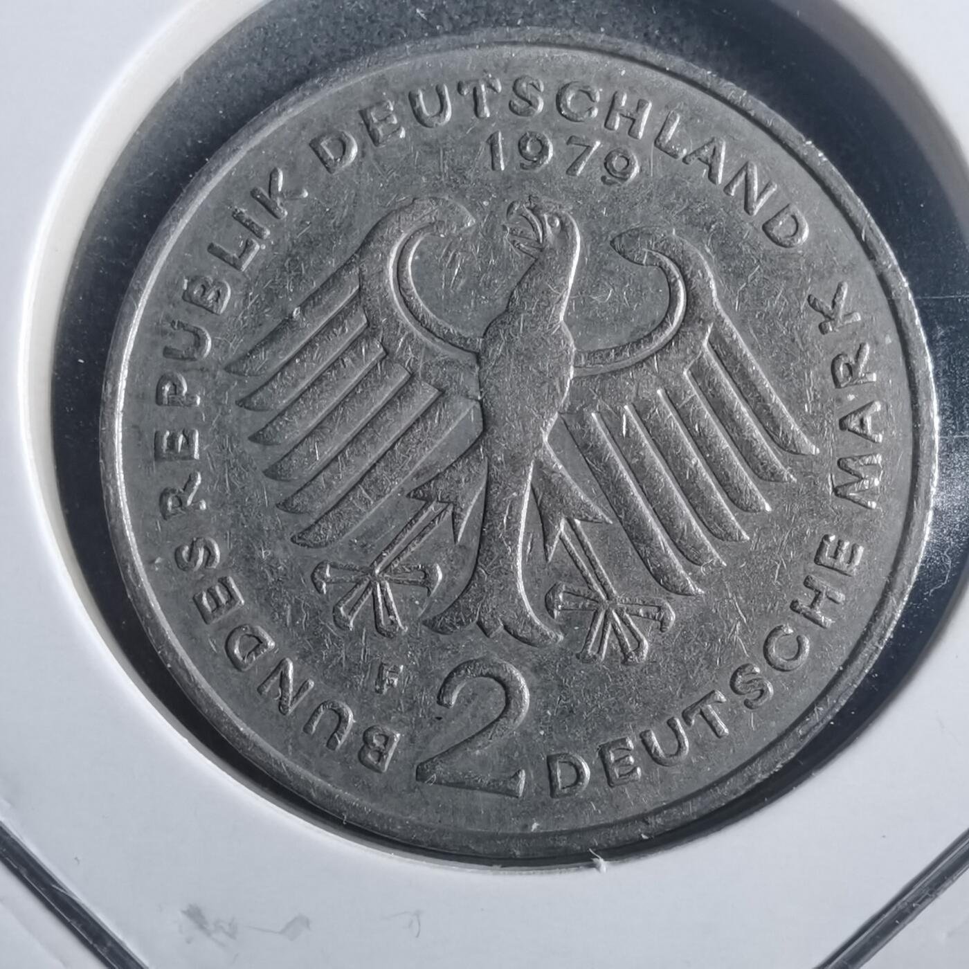 沼泽如烟--第904场 德国1979年2马克