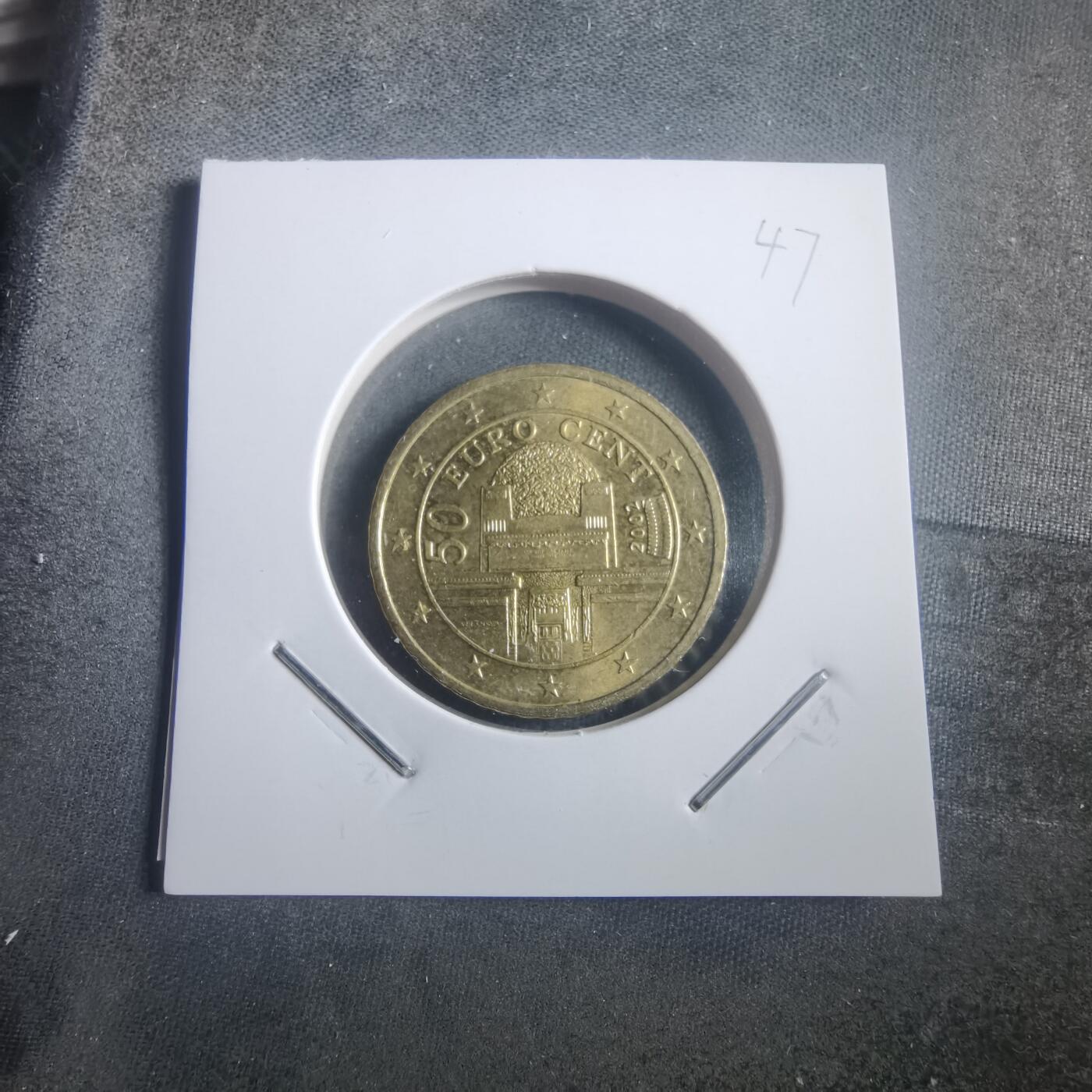 沼泽如烟--第904场 2002年50欧分