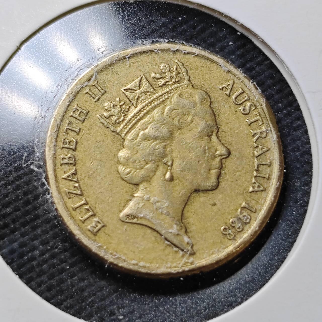 KK钱币收藏小铺  第371场  2月预留时间 周末发货  澳大利亚2元