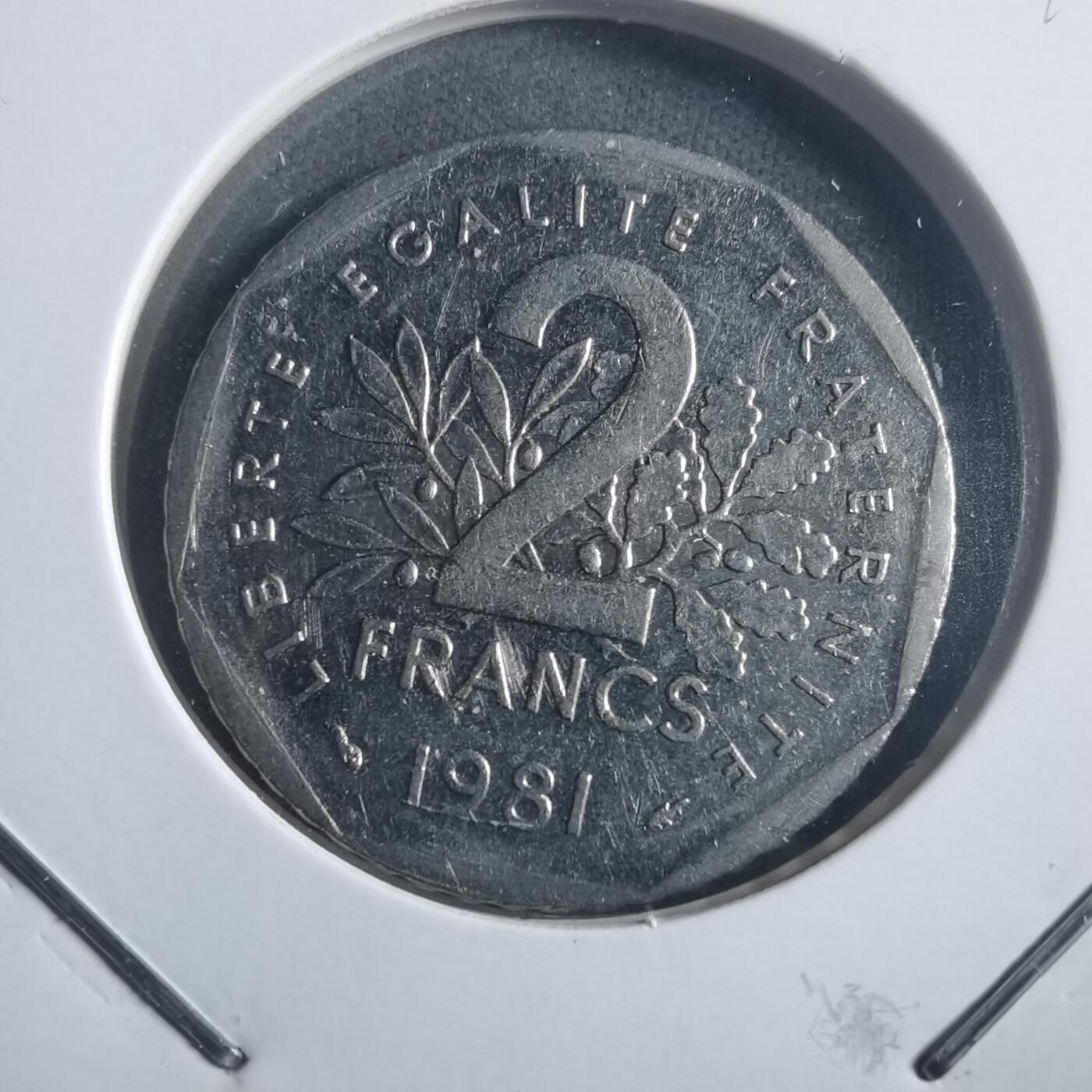 沼泽如烟--第904场 法国1981年2法郎