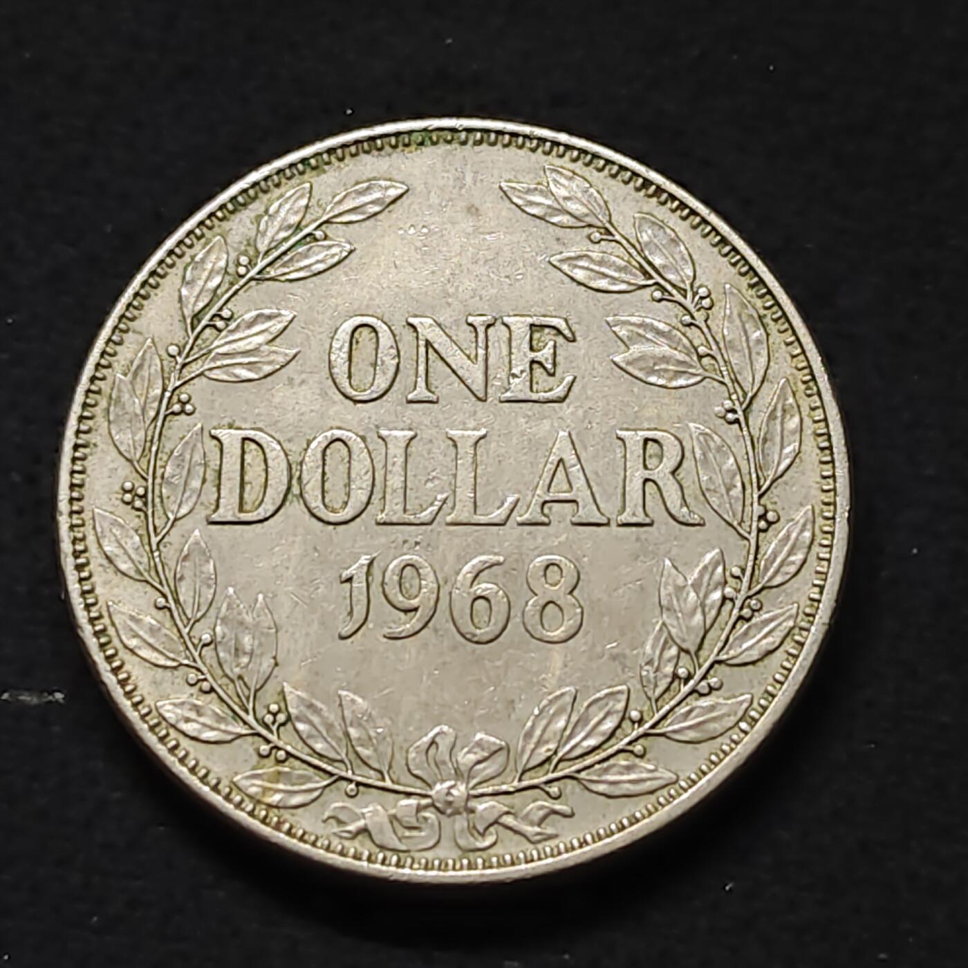 【全场包邮】纯粹捡漏拍478场（免费代拍第15场） 利比里亚1968年1元